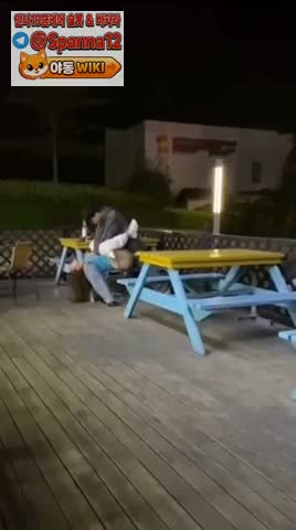 강심장 커플 야외에서 빠구리